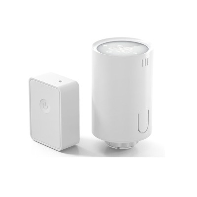 Kit cap termostatic cu hub pentru calorifer Meross MTS150H, Control aplicatie, Wi-Fi SmartElectro IntelligentHouse foto