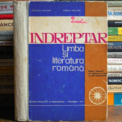 &amp;Icirc;ndreptar de Limba și Literatura Rom&amp;acirc;nă, pentru Concursuri de Admitere &amp;icirc;n Licee - Macarie foto
