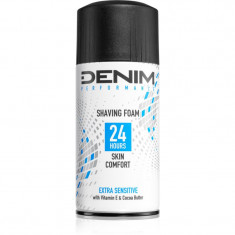 Denim Performance Extra Sensitive spumă pentru bărbierit pentru bărbați 300 ml