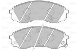 VALEO 301077 FIRST set placute frana,frana disc