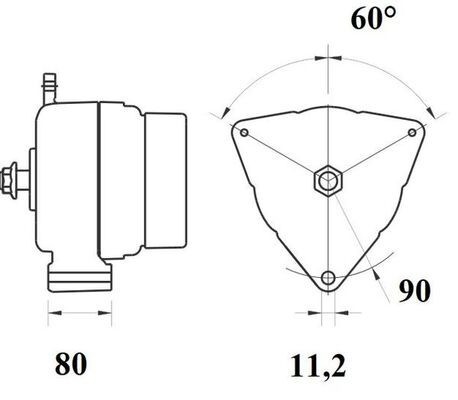 MAHLE MG 806 Generator / Alternator