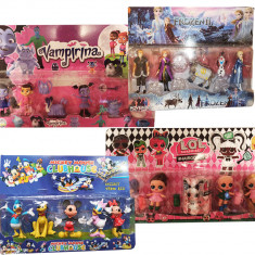 4 x Set figurine (Frozen, Vampirina, Micky Mouse Club House, LOL) foto