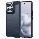 Husa Motorola Edge 70 Fusion Techsuit Carbon Albastra Rezistent Socuri
