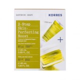Cremă de ten fără pori Korres Santorini Grape 40 ml + Mască Volcanic SkinReset cadou 20 ml