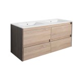 Dulap de bază Porto 120 cu lavoar, ulm rauna-stejar sonoma