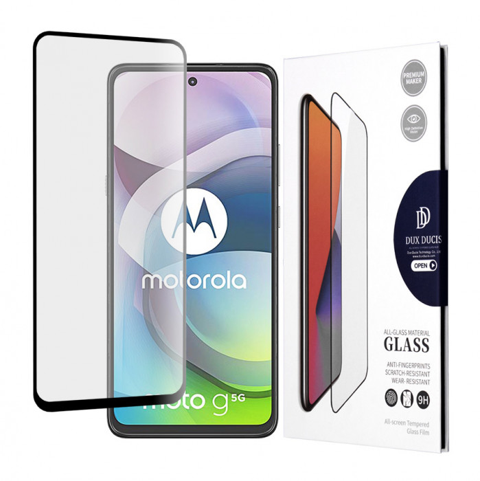 Dux Ducis - Folie sticla securizata - Motorola Moto G 5G - Negru