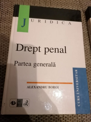 Juridica - Drept penal - Partea Generala - Curs Universitar foto