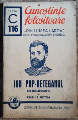 Ion Pop-Reteganul - Vasile Netea// 1941 foto