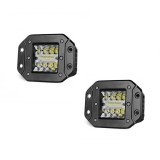 Set 2 proiectoare auto led bar Armax offroad incastrabile in bara 13 cm 42 w