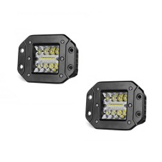 Set 2 proiectoare auto led bar Armax offroad incastrabile in bara 13 cm 42 w
