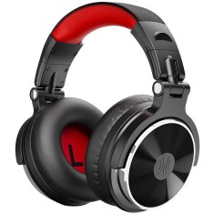 Casca OneOdio Pro10-Red cu fir detasabil, tip over ear, utilizare profesionala, DJ, conectare prin Jack 3.5 mm | Jack 6.35 mm, difuzor 50 mm, impedant