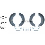 Textar Set saboti frana, frana de mana