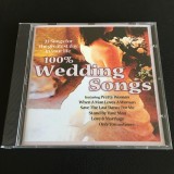 CD Various &ndash; 100% Wedding Songs (VG++), Blues