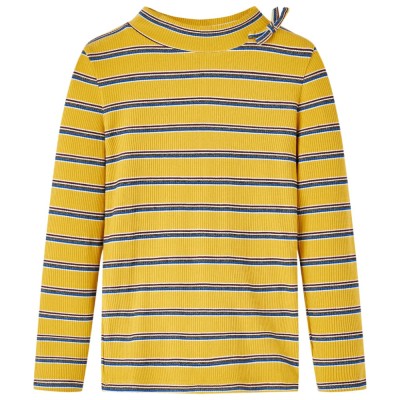 Tricou pentru copii cu m&amp;acirc;neci lungi, ocru, 140 foto