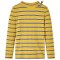 Tricou pentru copii cu m&acirc;neci lungi, ocru, 140