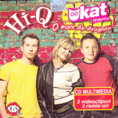 CD Pop: Hi-Q - O mare de dragoste ( varianta enhanced cu 3 video , SIGILAT )