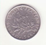 Franța 1 franc 1966, Europa, Nichel
