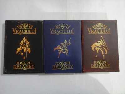 CRONICILE WARDSTONE - JOSEPH DELANEY - 3 VOLUME - 1,2,3 (VRACIUL) foto