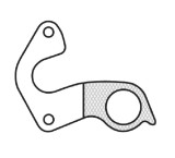 Ureche Schimbator Bicicleta GH-150, Cod 525291130RM, Accesorii Biciclete