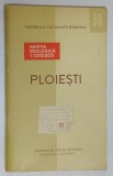 PLOIESTI , HARTA GEOLOGICA , 1 : 200 . 000 , 1968 *TIPARITA FATA - VERSO , *CONTINE HARTA