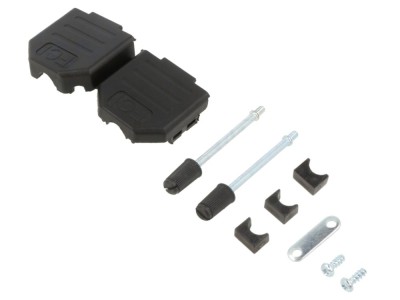 Conector D-Sub complet negru foto