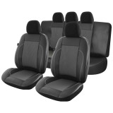 Cumpara ieftin Set Huse scaune auto piele si textil HYUNDAI Tucson 2016 - 2019 bancheta fractionata