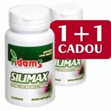 Silimax 1500mg Adams Vision 30cps 1+1gratis Cod: adam00619 foto