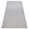 Covor sisal Flat 48663/037 uniformă argintiu , 200x290 cm