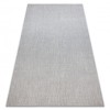 Covor sisal Flat 48663/037 uniformă argintiu , 80x150 cm