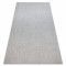 Covor sisal Flat 48663/037 uniformă argintiu , 80x150 cm