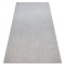 Covor sisal Flat 48663/037 uniformă argintiu , 200x290 cm