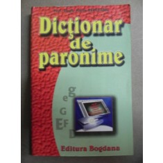 DICTIONAR DE PARONIME 2004