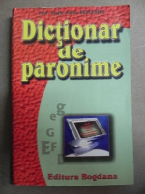 DICTIONAR DE PARONIME 2004 foto