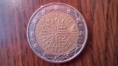 Moneda 2 euro foto