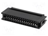 Conector margine PIN 34 IDC pentru cablu bandă 1,27mm CONNFLY