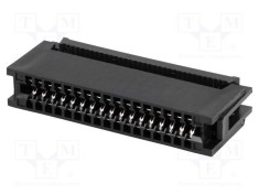 Conector margine PIN 34 IDC pentru cablu bandă 1,27mm CONNFLY