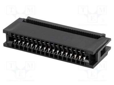 Conector margine PIN 34 IDC pentru cablu bandă 1,27mm CONNFLY foto
