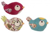 Cumpara ieftin Set 3 opritoare usa multicolore Pasare 22x7x14 cm