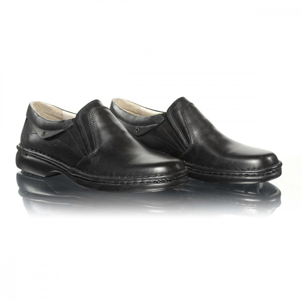 Pantofi barbati piele naturala Gitanos Git-11-N, 39, 42, Negru | Okazii.ro
