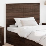 vidaXL Tăblie cap cu headboard Stejar &icirc;nchis 100 cm Lemn compozit 887799