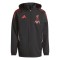 FC Liverpool geacă de bărbați cu glugă Allweather black - M