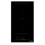 Plita incorporabila Heinner HBHI-M2ZB1FXTC, inductie, 2 zone de gatit, Boost 2 zone, Control Touch-Glisare, Functie Bridge