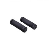 M&acirc;nere Bicicletă ATB, Negre, Spumă, Set 2 Bucăți, Oem