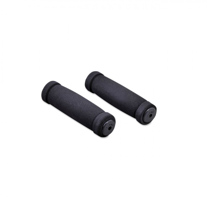 M&acirc;nere Bicicletă ATB, Negre, Spumă, Set 2 Bucăți