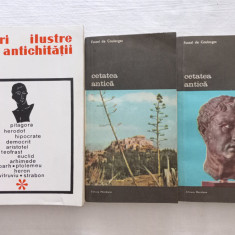 FIGURI ILUSTRE ALE ANTICHITATII+ CETATEA ANTICA 2 VOL.- FUSTEL DE COULANGES