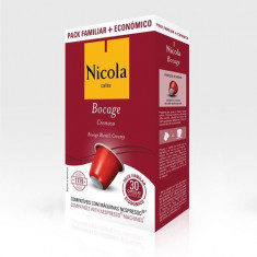 Capsule Nicola Cafes Bocage Cremoso compatibile Nespresso Fam 30 capsule foto