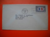 HOPCT PLIC S FDC NR 762 FRANTA - DRAPEL -1943 -SUA -CIRCULAT