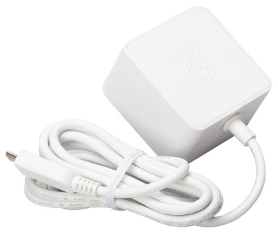 Alimentator Raspberry Pi alb foto