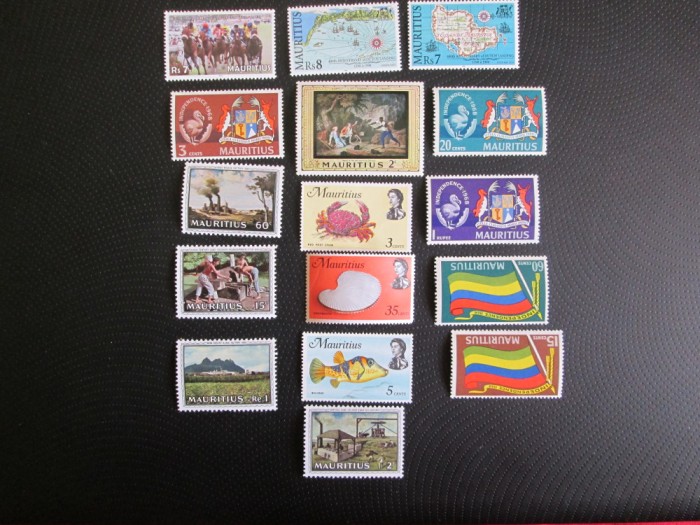 ANGLIA MAURITIUS SERIE=MNH/MH=19