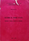 Cumpara ieftin Dictionar de termeni viticoli vol.1 Denumiri pentru soiuri de struguri - 1989 - Ion Nuta ($W178)